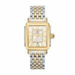 Deco Madison Two Toned Diamond Dial Watch