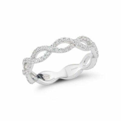 Beny Sofer Twisted Infinity Ring